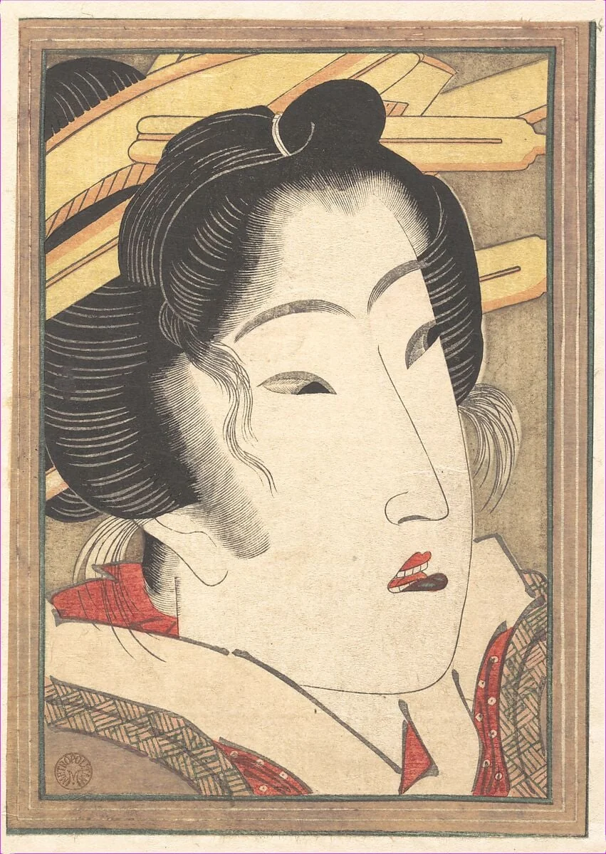 Untitled, by Keisai Eisen, ink, 1825