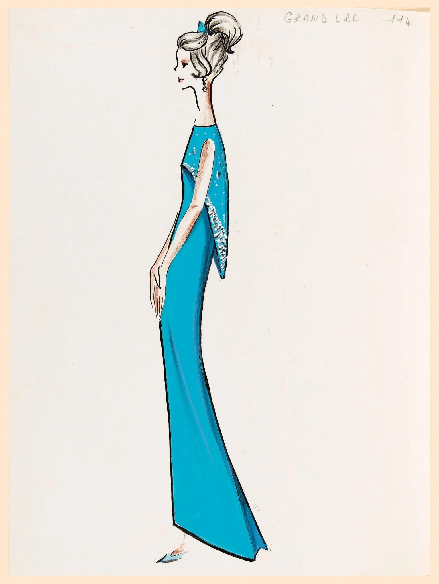 Grand lac, by Marie-Louise Carven, 1962