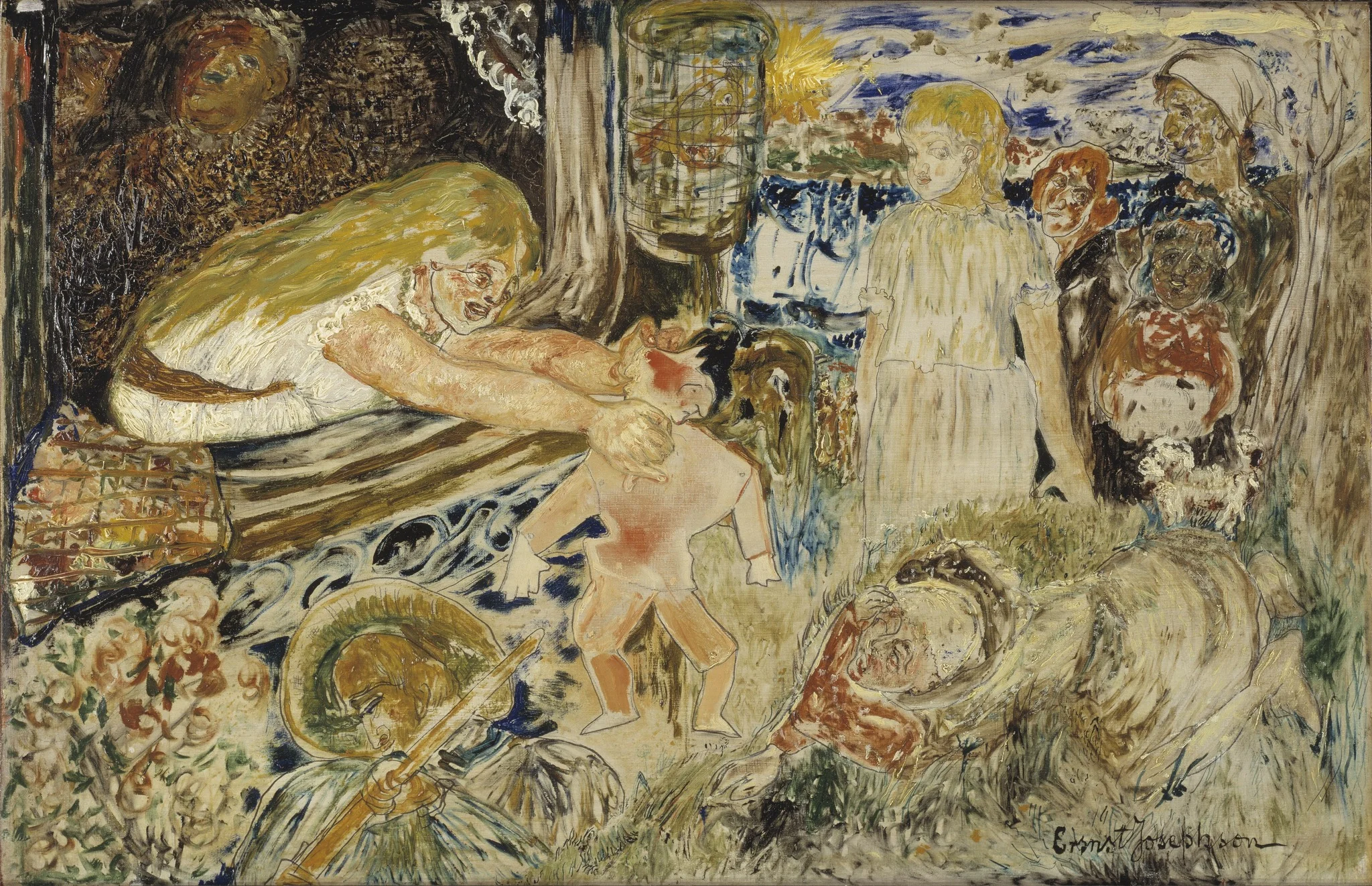 The Assassination of Riccio, by Unknown, oil, 1896