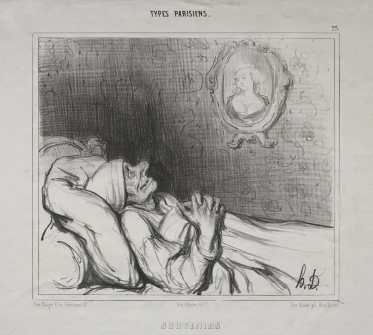 Memories, by Honoré Daumier, 1840