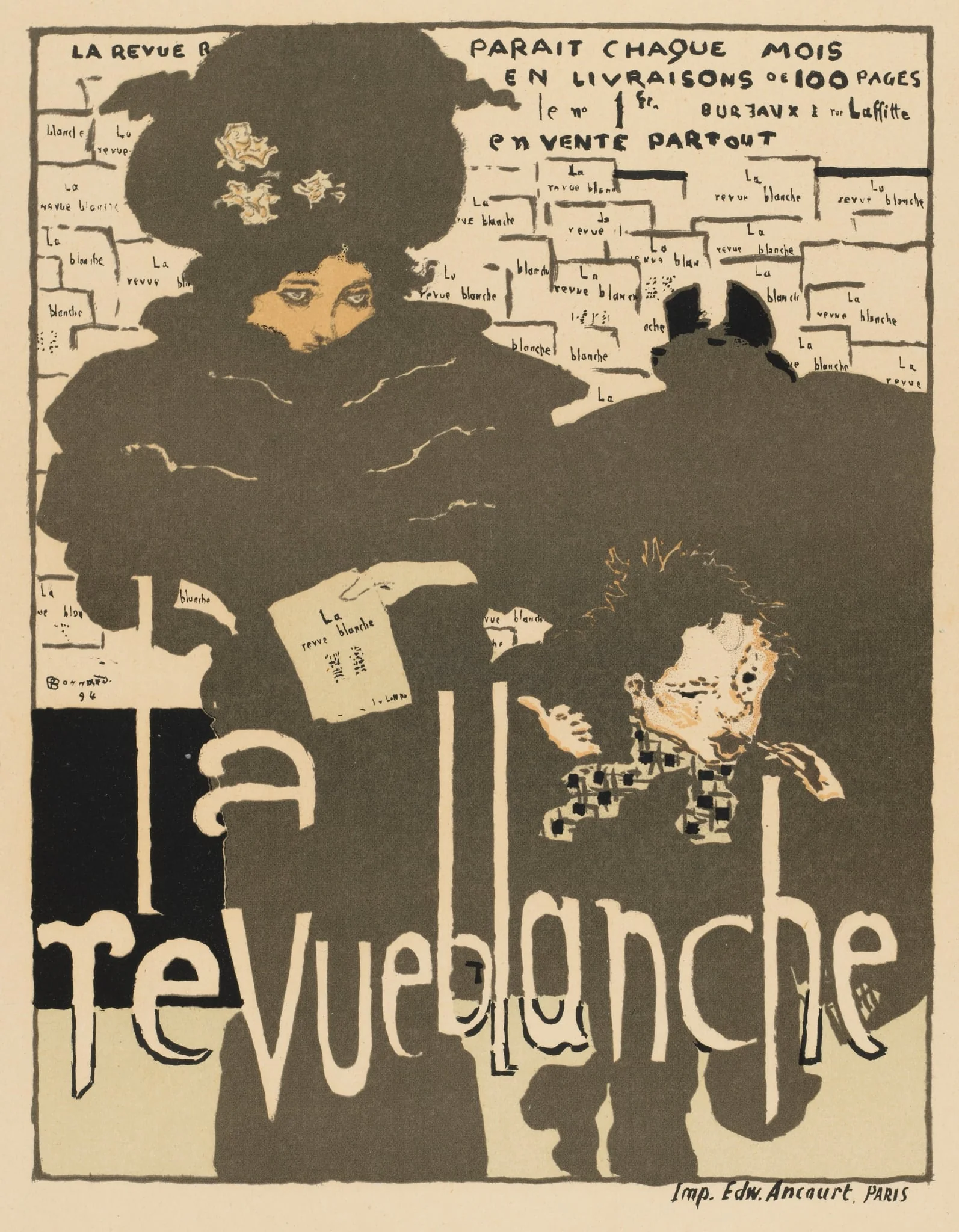 La Revue Blanche, by Pierre Bonnard, 1894