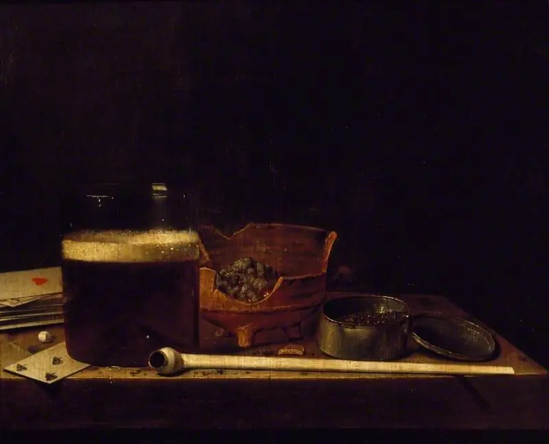 Still Life with a clay Pipe
