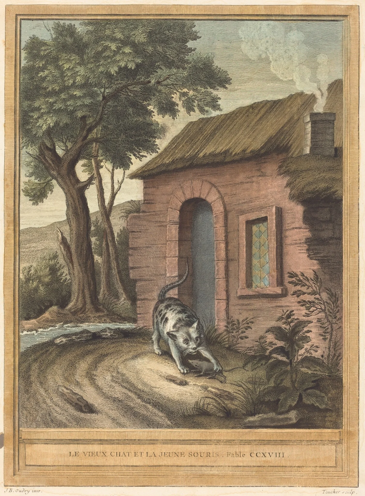 Le vieux chat et la jeune Souris (The Old Catand the Young Mouse)