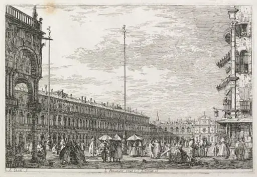 Views:  The Procurator's Palace and the Church of St. Géminien, Venice