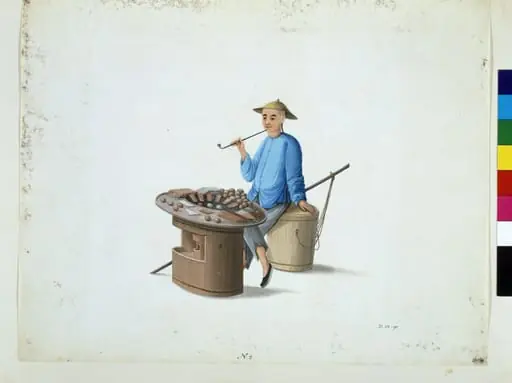 Man Selling Sweet Cakes