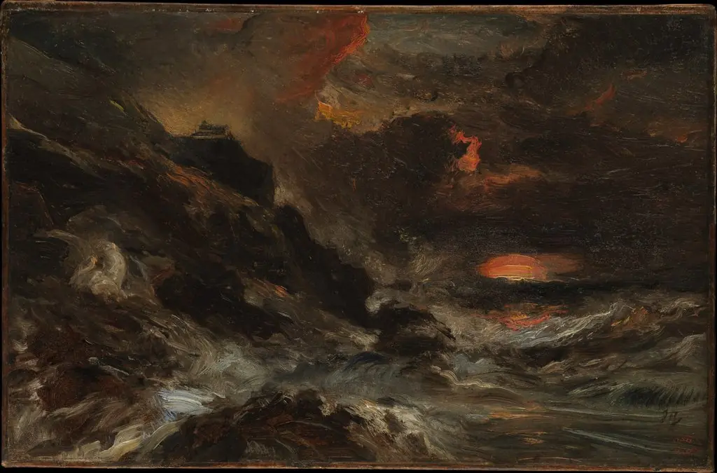 A Storm off the Normandy Coast