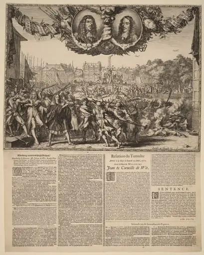 Afbeelding en waarachtigh Verhaal... (Representation of the True Story of Johan de Witt...)