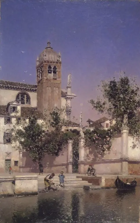 A Canal in Venice