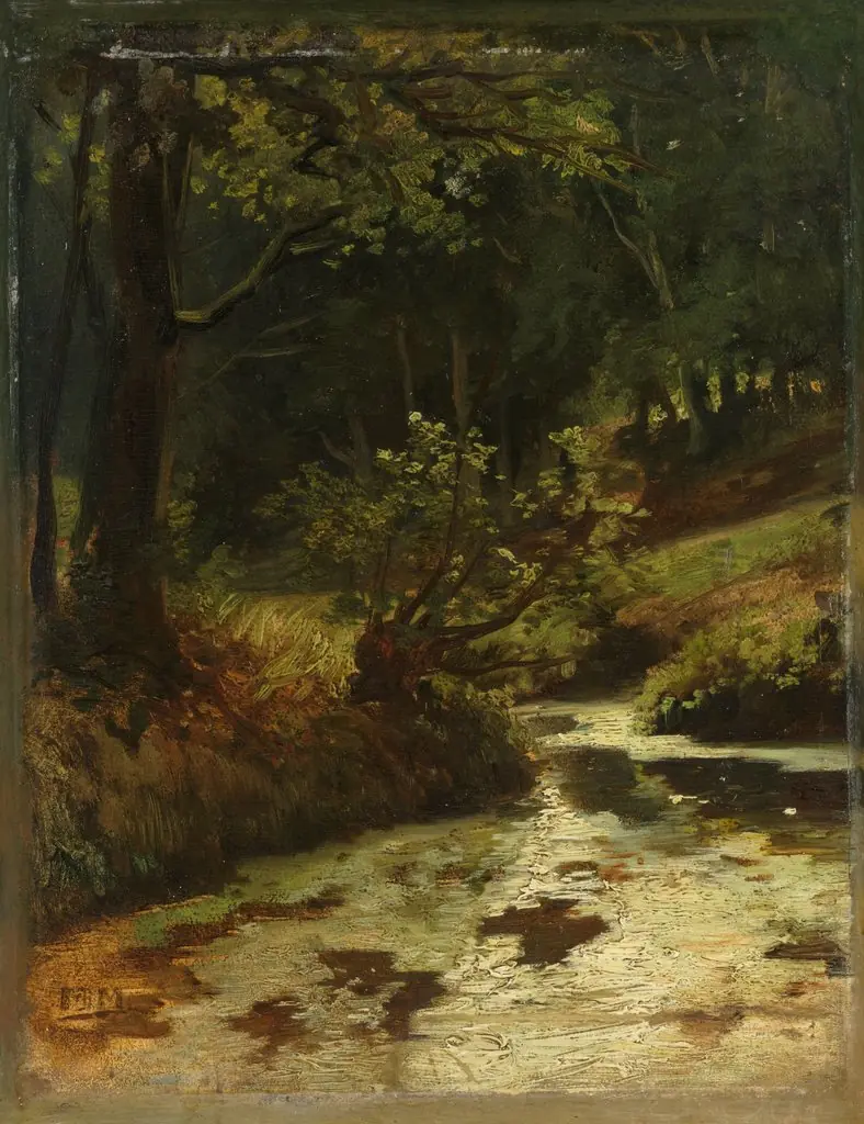 Brook in the Woods near Oosterbeek