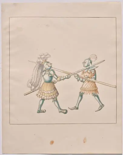 Foot Combat with Halberds