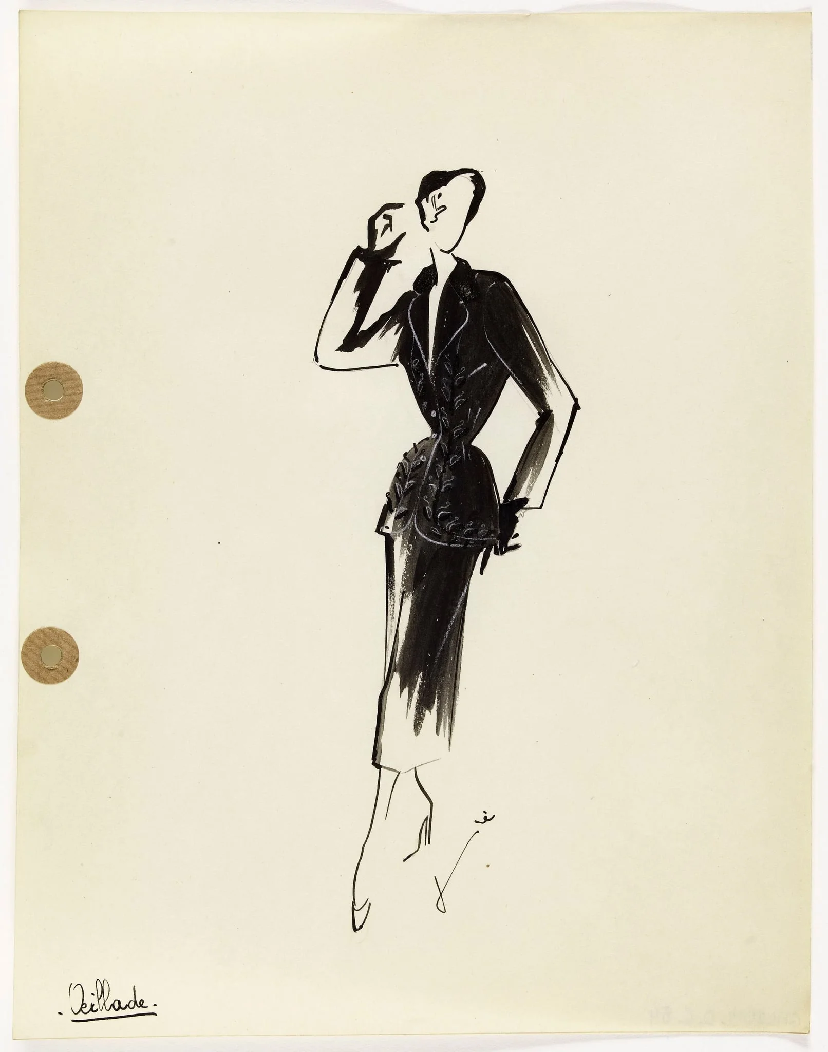 'Oeillade', by Marie-Louise Carven, 1949