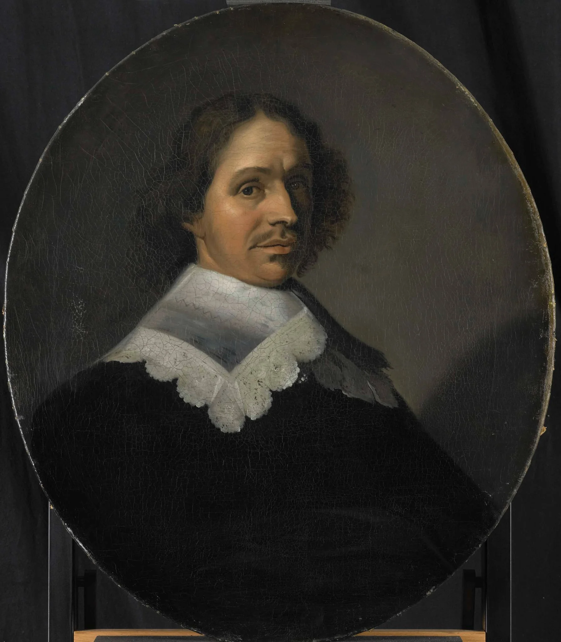 Portrait of Paulus Verschuur, Served seven terms as Burgomaster of Rotterdam and also Director of the Rotterdam Chamber of the East India Company, elected 1651