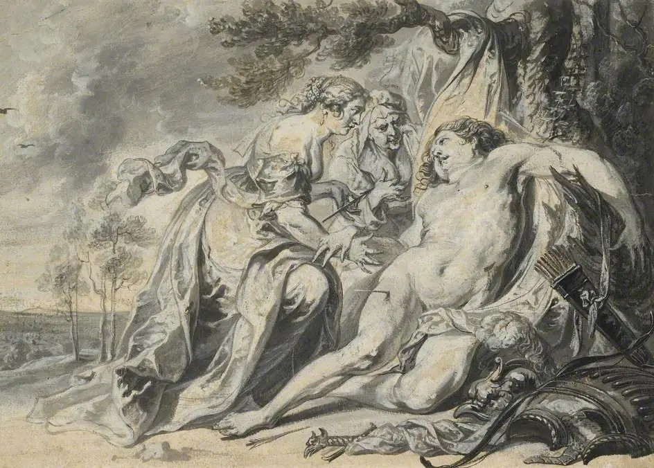 St Sebastian succoured by St Irene