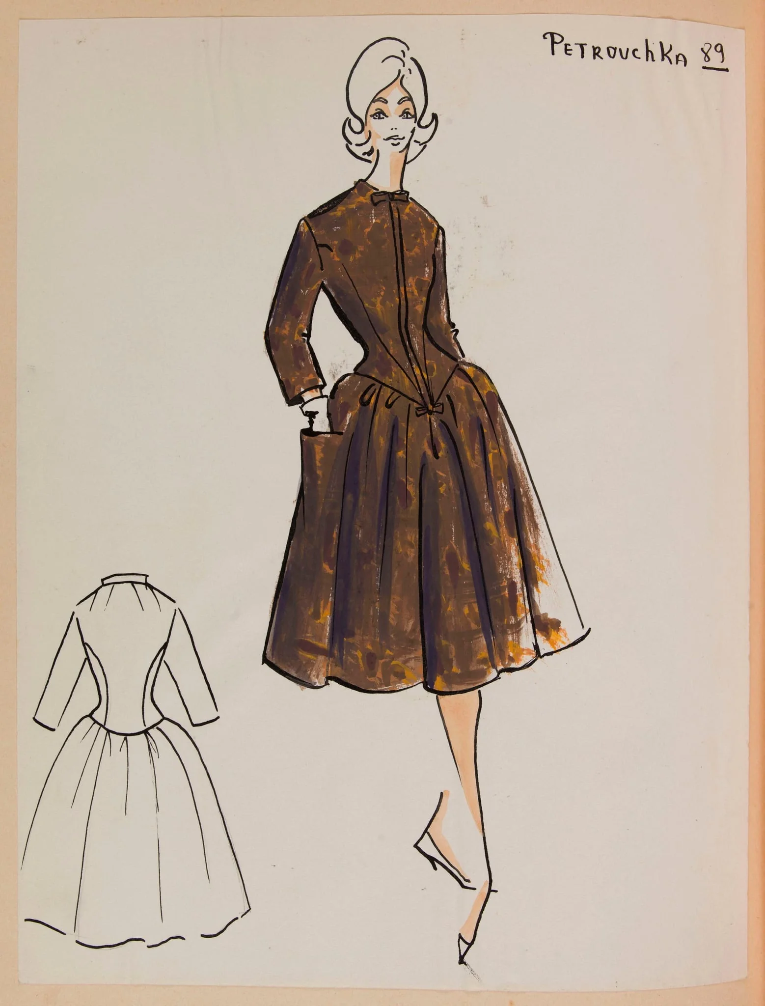 Petrouchka, by Carven, 1958