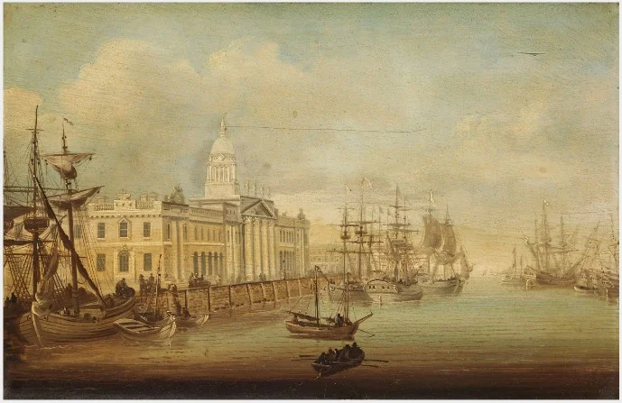 A View of the Custom House, by William Sadler, unspecified, 1820