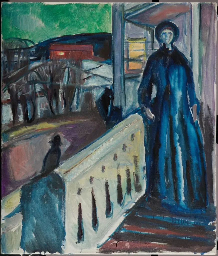 On the Veranda Stairs