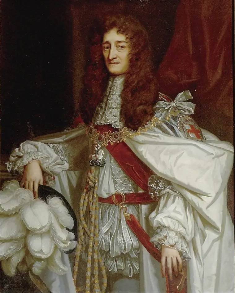 Prince Rupert of the Rhine in Garter Robes