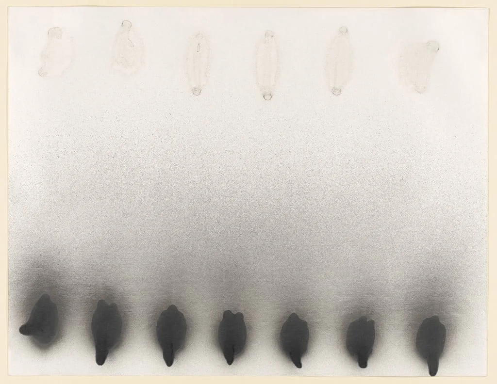 Untitled, by Michael Venezia, paint, 1970