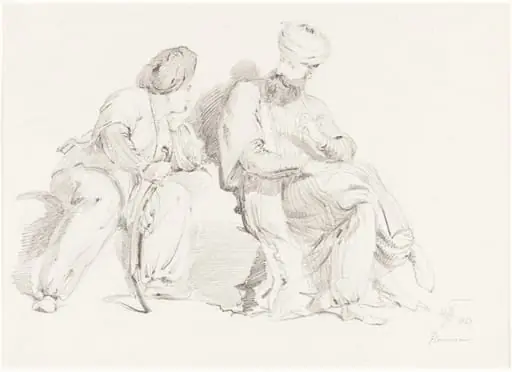 Two Men in Oriental Dress