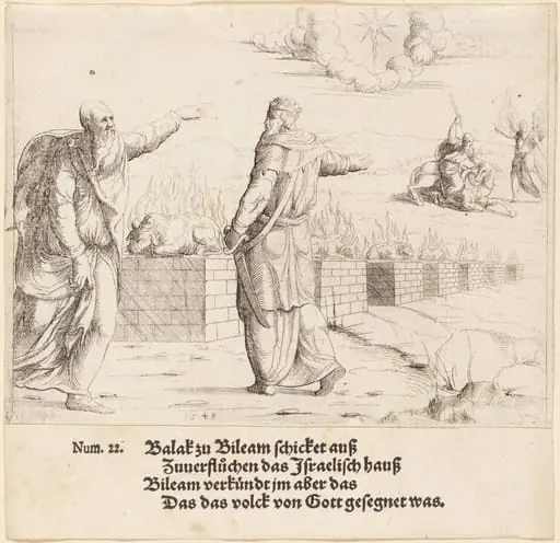Balak's Sacrifice, and Balaam's Prophecy