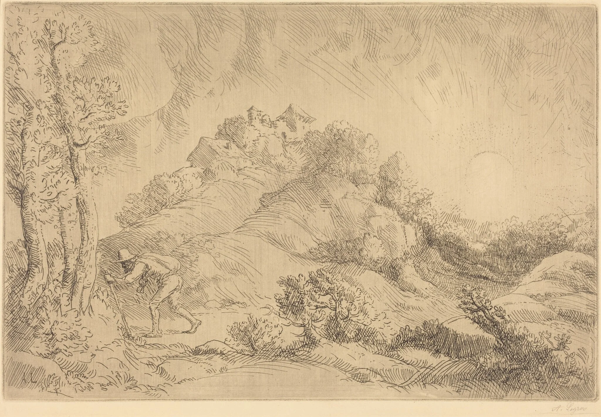 View of a Farm (La ferme de Beauchamp)