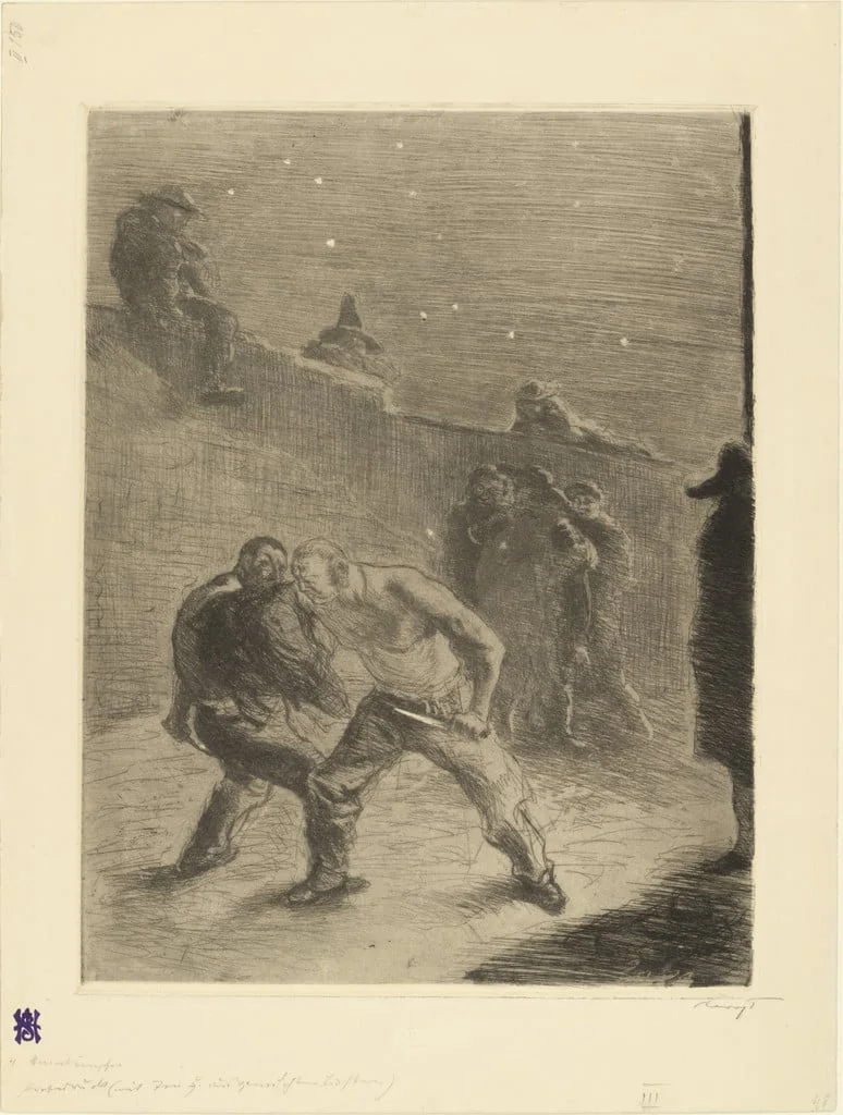 Untitled, by Max Slevogt, ink, 1904