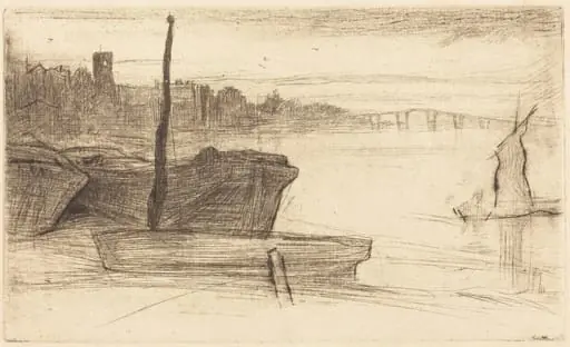 Chelsea Bridge and Church
