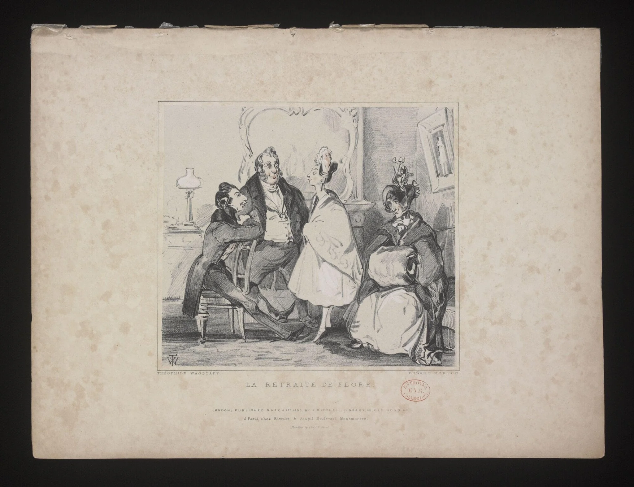 La retraite de Flore, by Edward Morton, 2