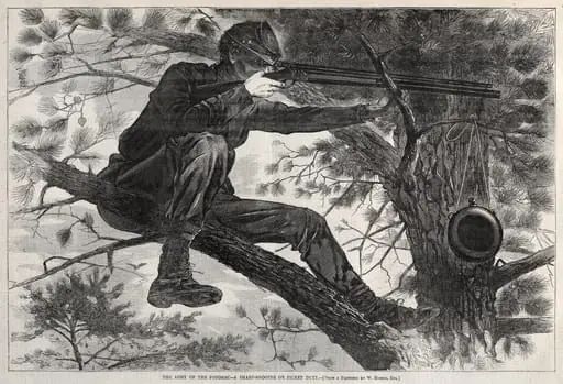 A Sharpshooter on Picket Duty