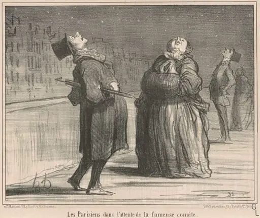 Les Parisiens dans l'attente de le ...
