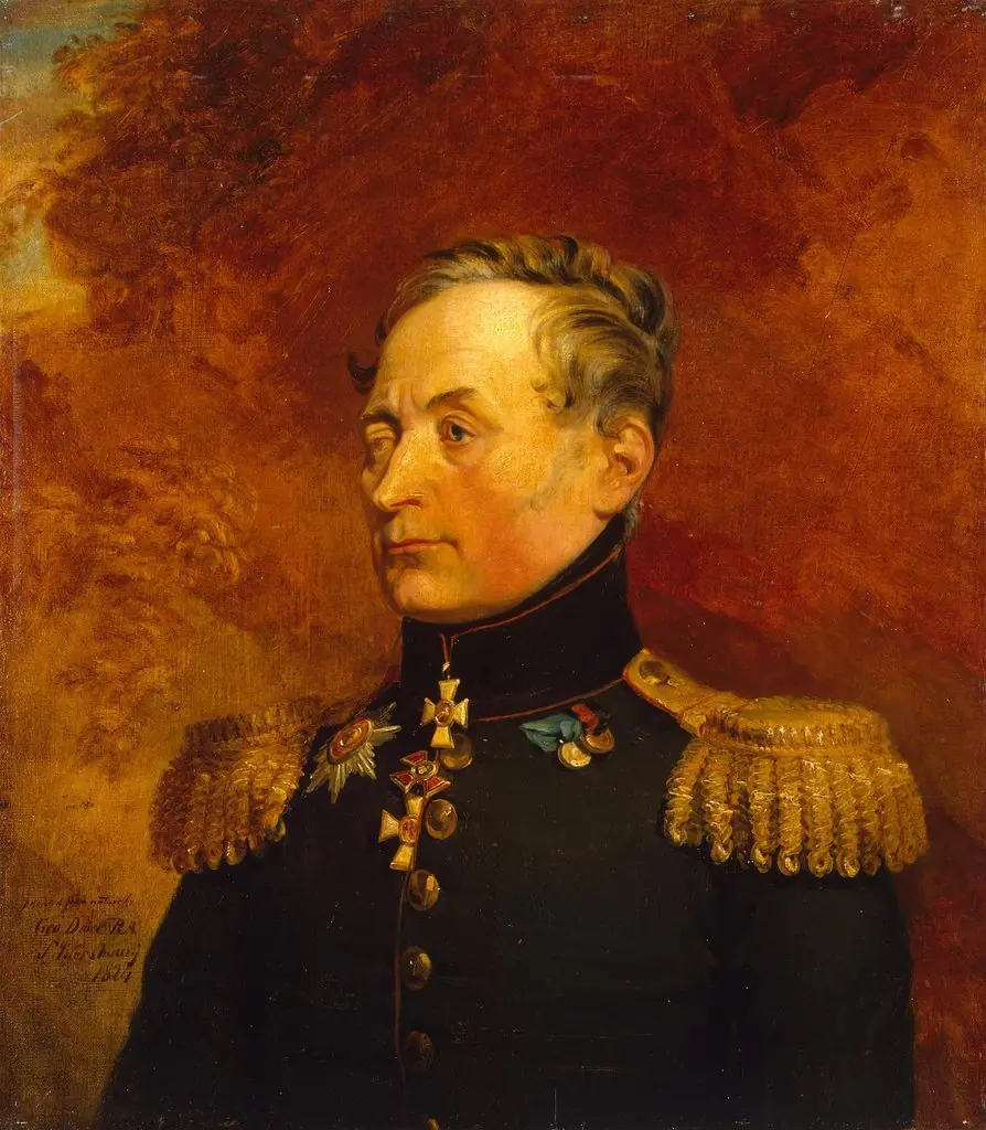 Portrait of Pavel I. Merlin (1769-1841/42)