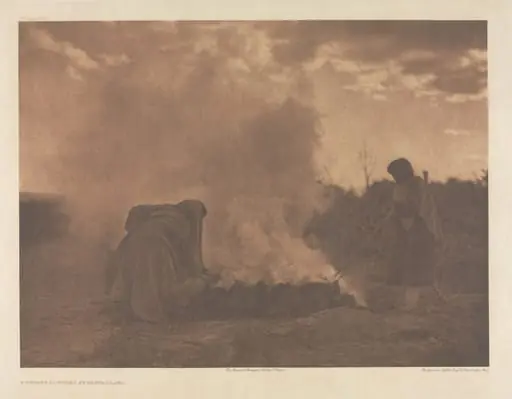 Portfolio XVII, Plate 603: Pottery Burners at Santa Clara