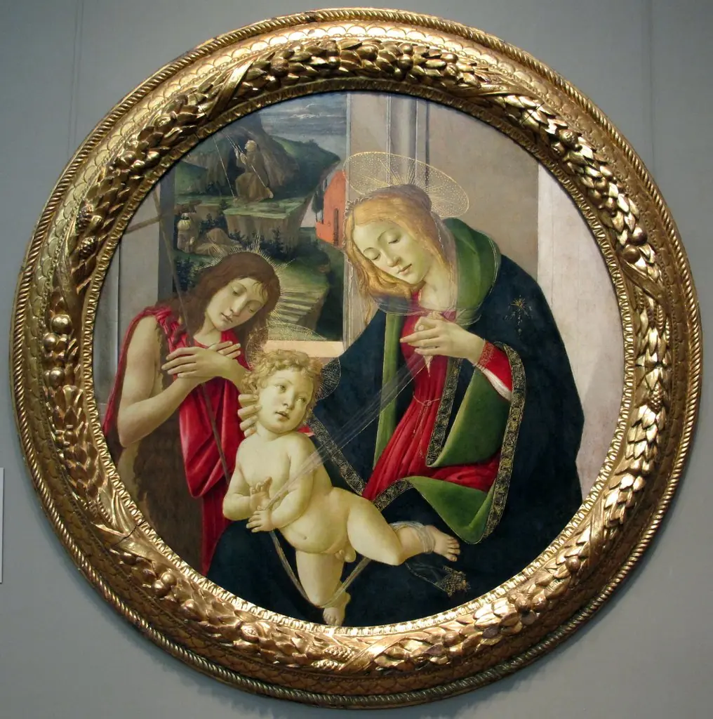 Madonna and Child with Saint John