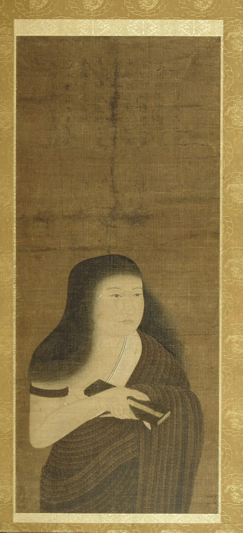 Monju Dressed in a Robe of Braided Grass (Nawa Monju)