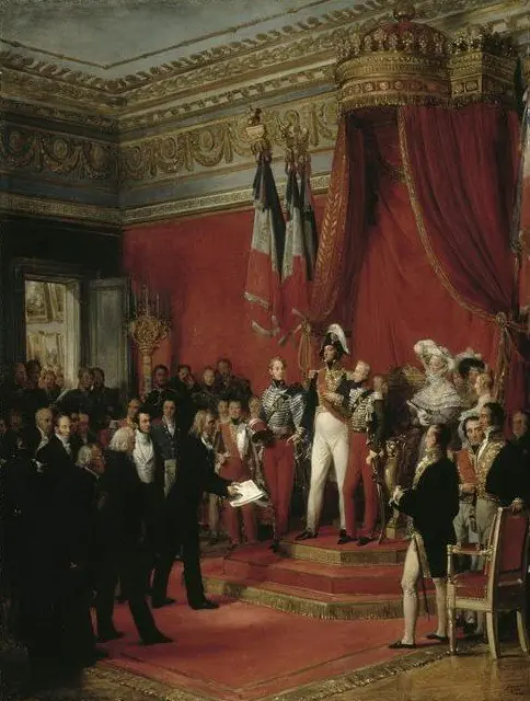 Louis Philippe Declining the Crown of Belgium Offered to His Son