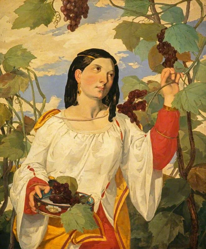 The Vintager, by David Scott, oil, 1835