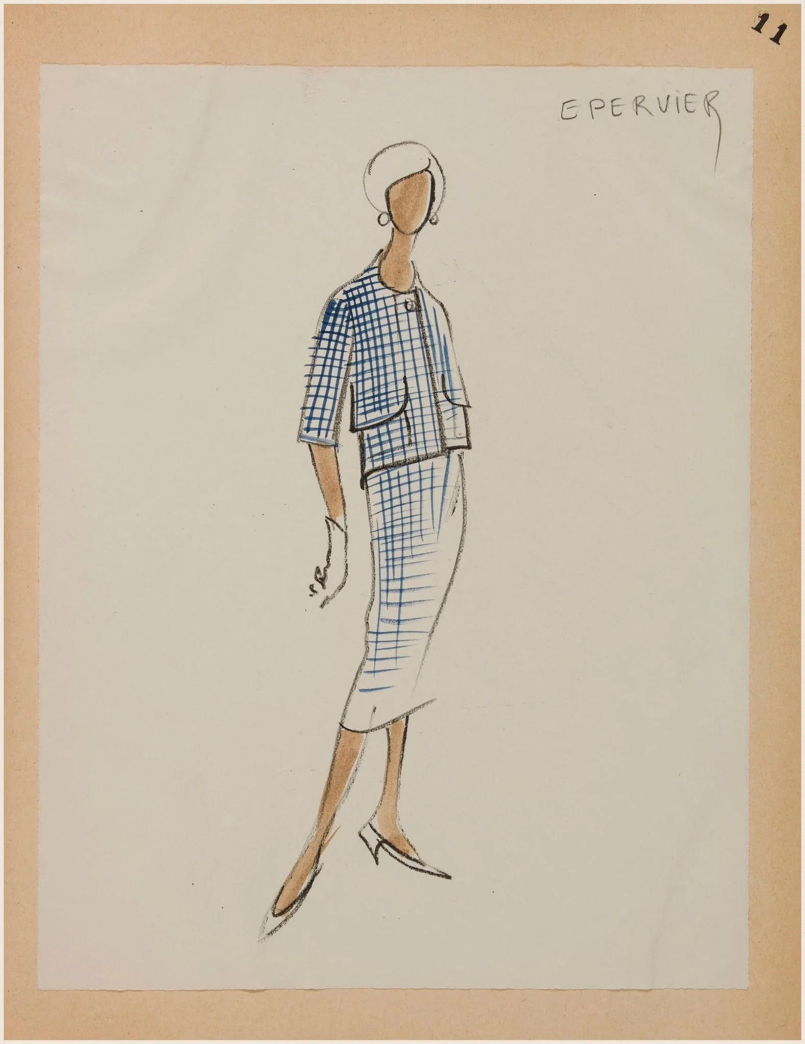 Epervier, by Marie-Louise Carven, 1958