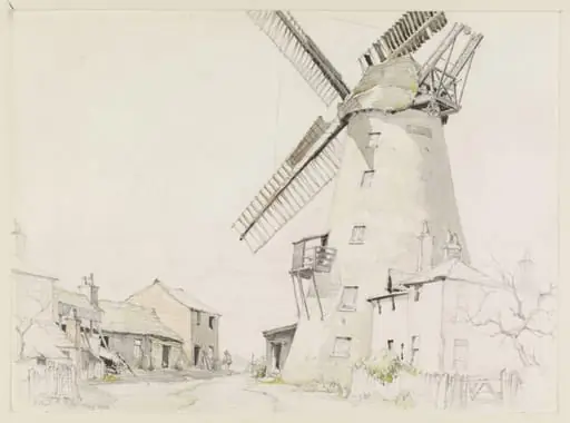 Windmill ("Marsh Mill") at Thornton, near Fleetwood