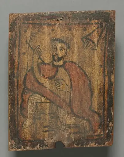 San Geronimo:  santo de retablo