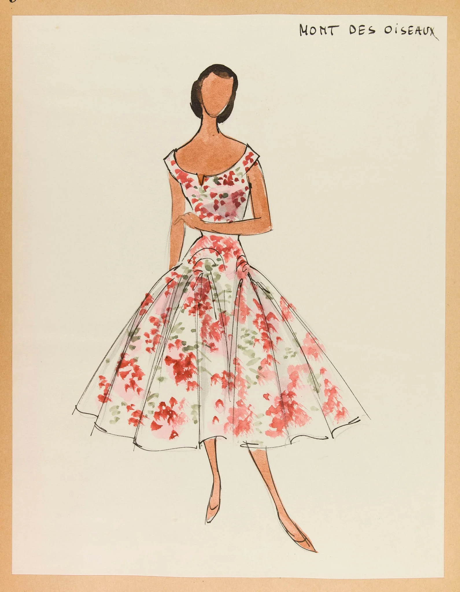 Mont des oiseaux, by Carven, 1955
