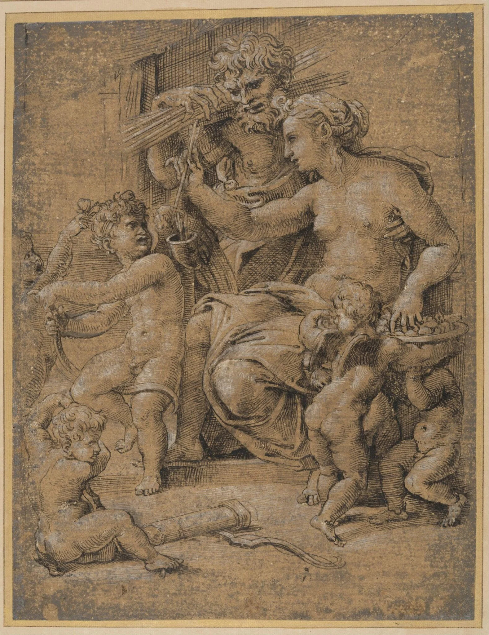 Venus and Vulcan, by Giulio Romano, 1550