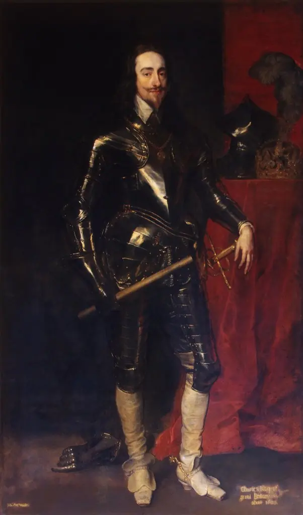 Portrait of Charles I, King of the Great Britain (1600-1649)
