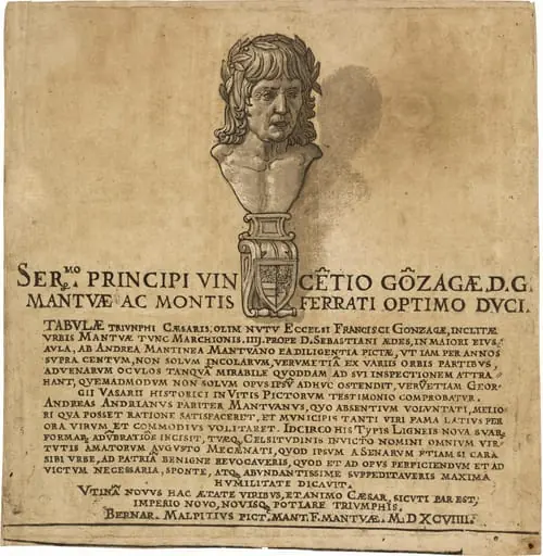 The Triumph of Julius Caesar: Title Page