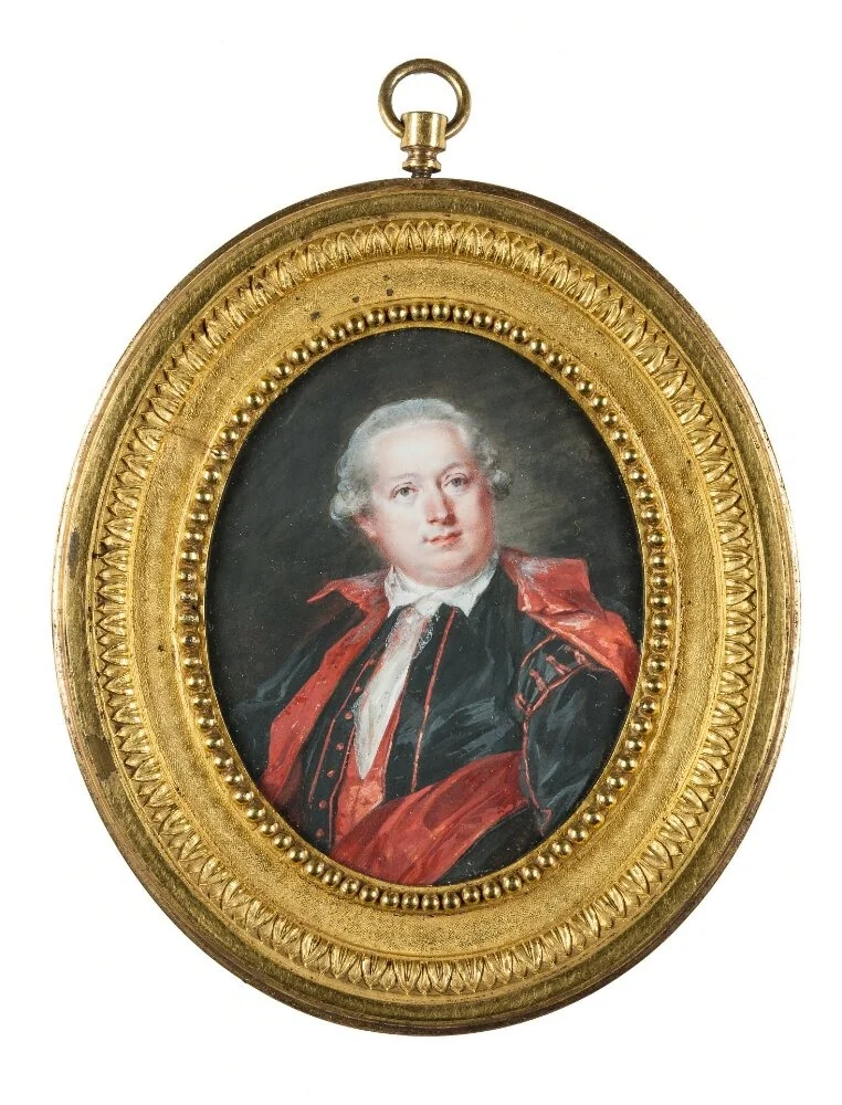 Johan Tobias Sergel (1740-1814) sculptor, by Peter Adolf Hall, unspecified, 1790