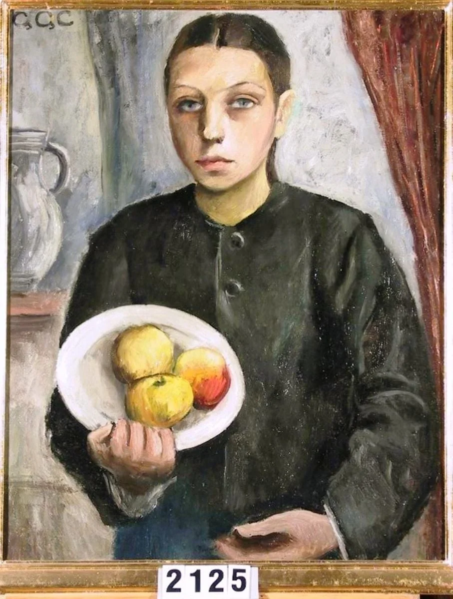 Fată din Cisnădioara, by Grete Csáki-Kopony