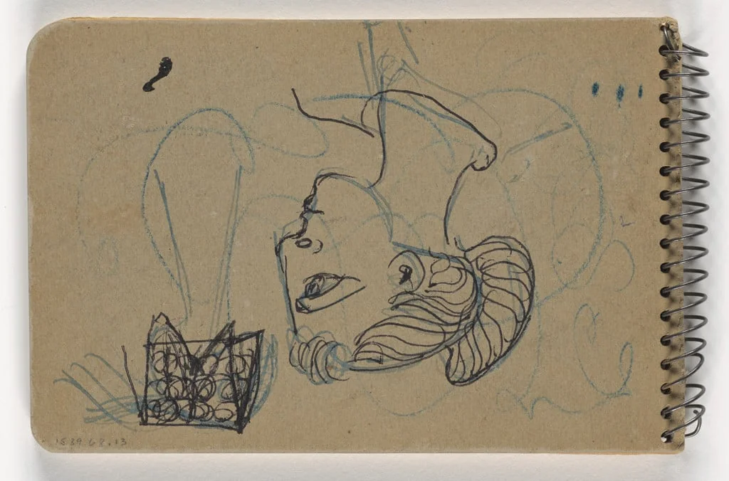 Untitled, by John Graham, graphite, 1935