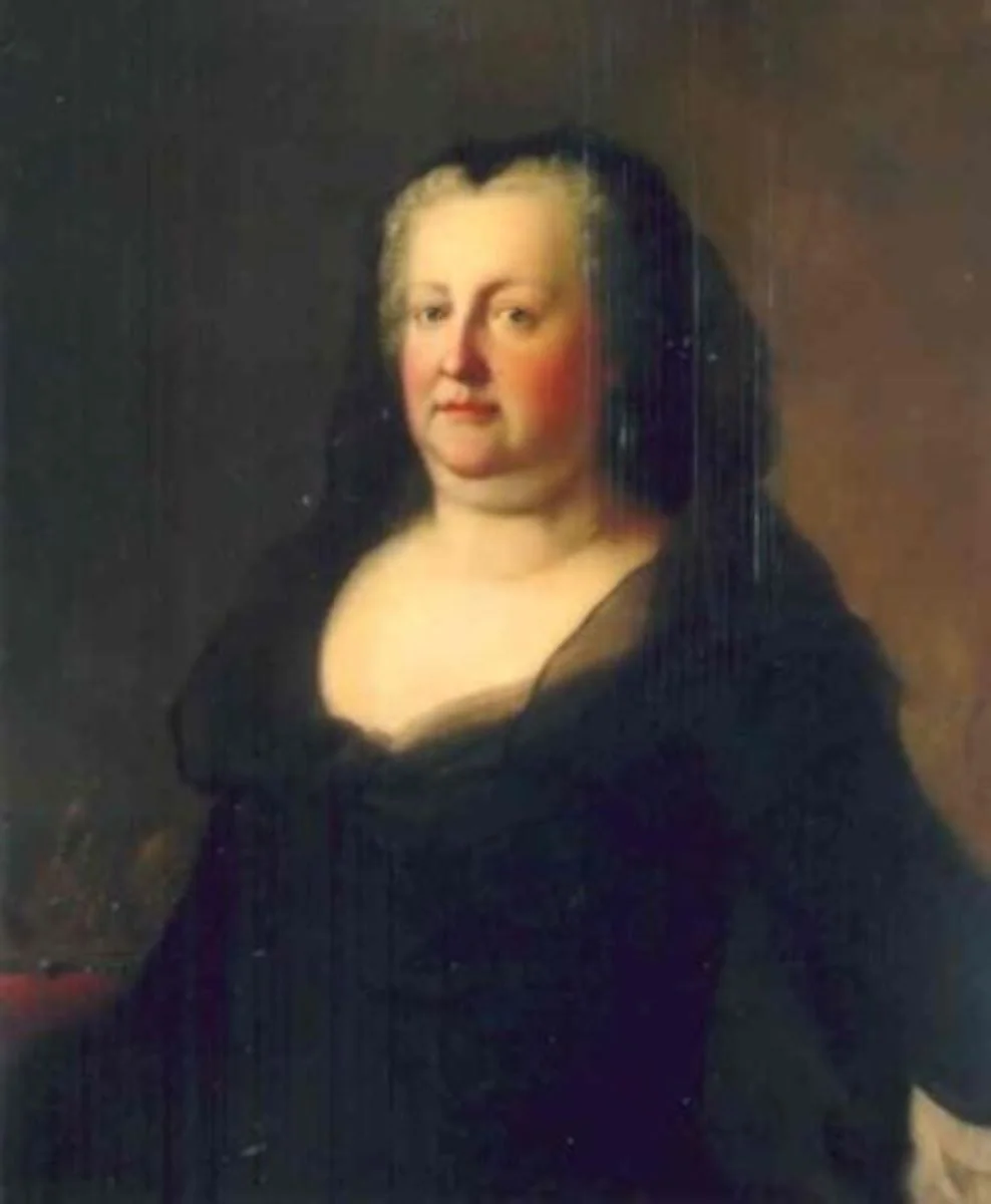 Elisabeta, soția lui Carol al VI-lea; pandant: Împăratul Carol al VI-lea, by Johann Gottfried Auerbach, unspecified, 1730