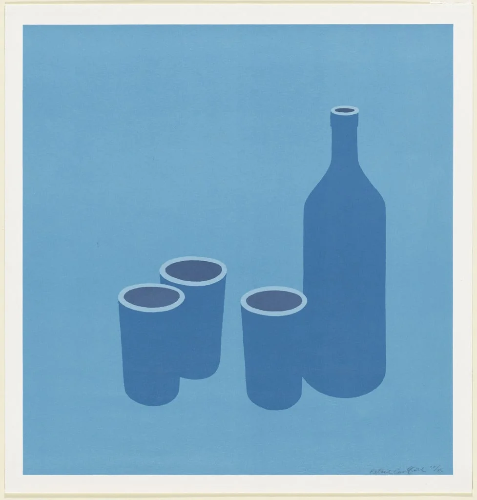 Untitled, by Patrick Caulfield, ink, 1980