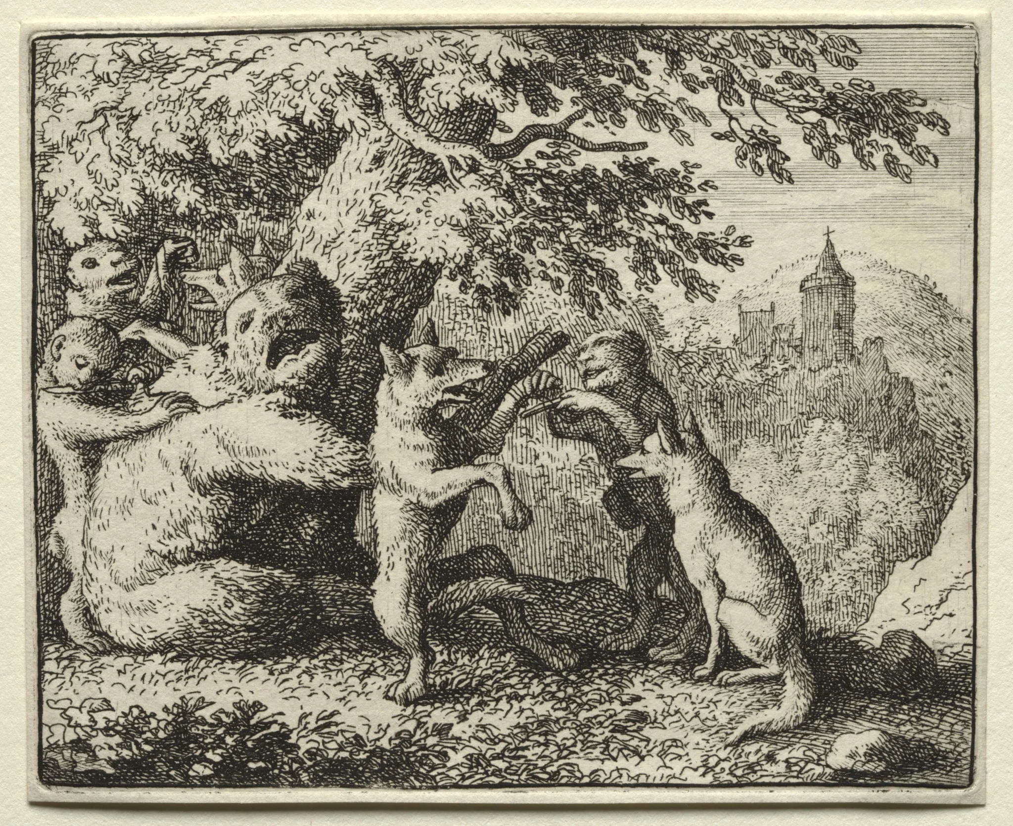 Reynard the Fox:  Reynard Equipped for his Pilgrimage