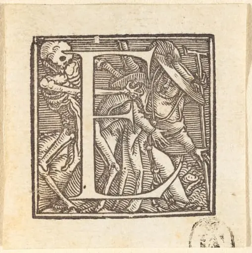 Letter E